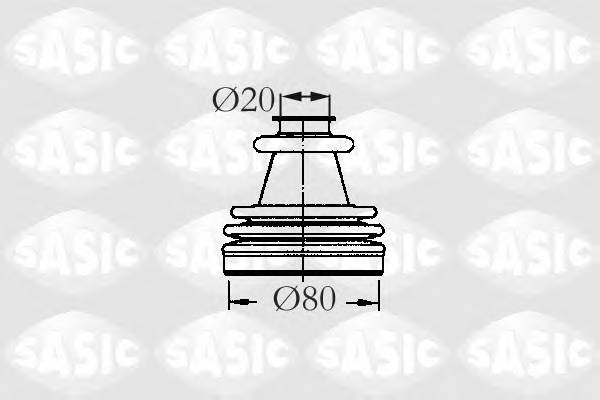 SASIC 2933773 Комплект пылника, приводной