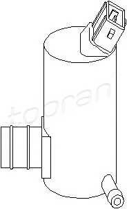 TOPRAN 300 634 Водяной насос, система