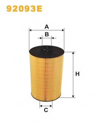 WIX FILTERS 92093E Масляный фильтр