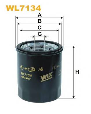 WIX FILTERS WL7134 Масляный фильтр