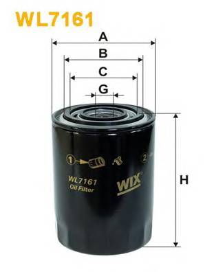 WIX FILTERS WL7161 Масляный фильтр