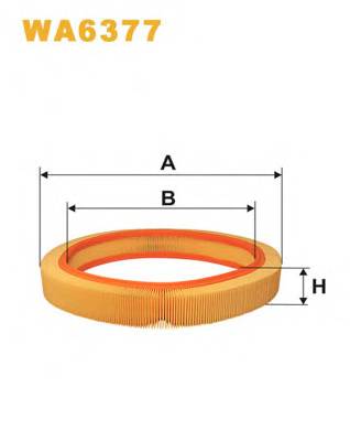 WIX FILTERS WA6377 Воздушный фильтр