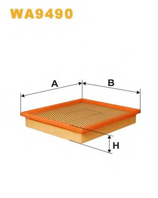 WIX FILTERS WA9490 Воздушный фильтр