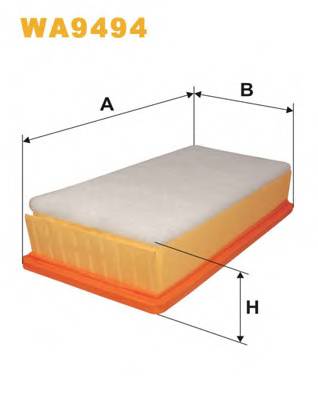 WIX FILTERS WA9494 Воздушный фильтр