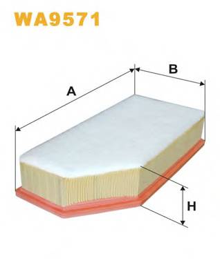 WIX FILTERS WA9571 Воздушный фильтр