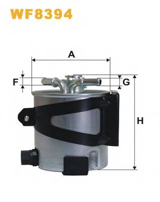 WIX FILTERS WF8394 Паливний фільтр