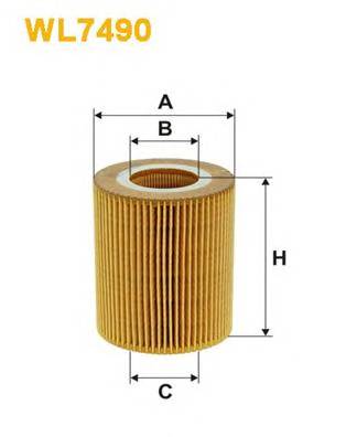 WIX FILTERS WL7490 Масляный фильтр