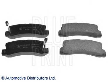 BLUE PRINT ADT34284 Комплект гальмівних колодок,