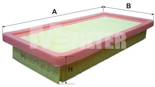 MFILTER K169 Фільтр салону