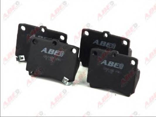 ABE C25011ABE Комплект тормозных колодок,