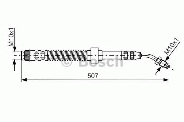 BOSCH 1 987 481 150 Гальмівний шланг