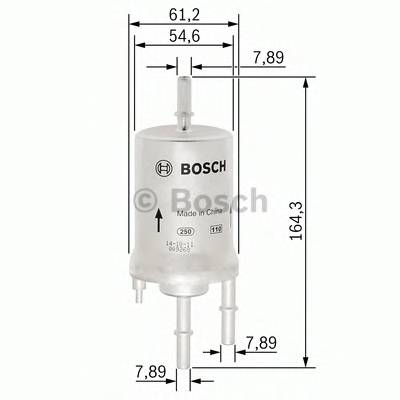 BOSCH F 026 403 008 Паливний фільтр