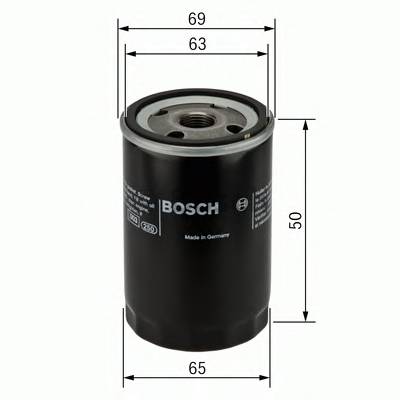 BOSCH F 026 407 089 Масляний фільтр