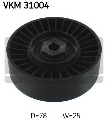 SKF VKM 31004 Натяжной ролик, поликлиновой