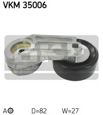 SKF VKM 35006 Натяжний ролик, полікліновий