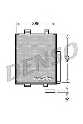 DENSO DCN35001 Конденсатор, кондиционер