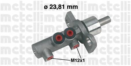 METELLI 05-0260 Главный тормозной цилиндр