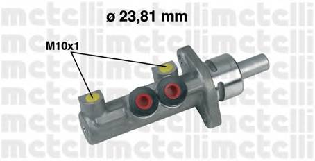 METELLI 05-0412 Главный тормозной цилиндр