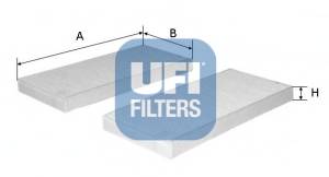 UFI 53.154.00 Фільтр, повітря у