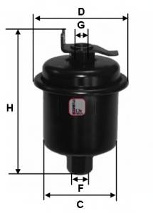 SOFIMA S 1621 B Топливный фильтр