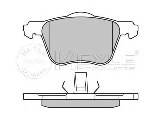 MEYLE 025 235 9018 Комплект тормозных колодок,