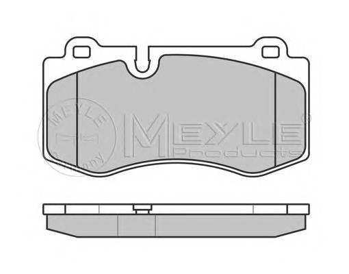 MEYLE 025 239 6018 Комплект гальмівних колодок,