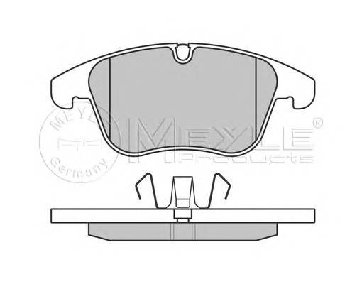 MEYLE 025 243 3218 Комплект гальмівних колодок,