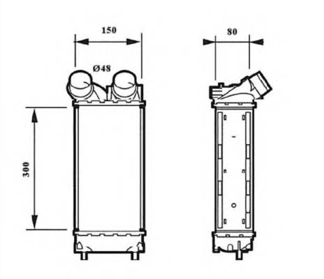 NRF 30190 Интеркулер