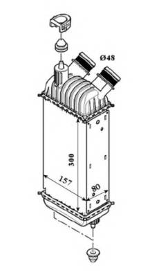 NRF 30193 Интеркулер