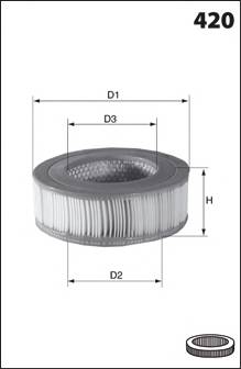 MECAFILTER EL3351 Воздушный фильтр