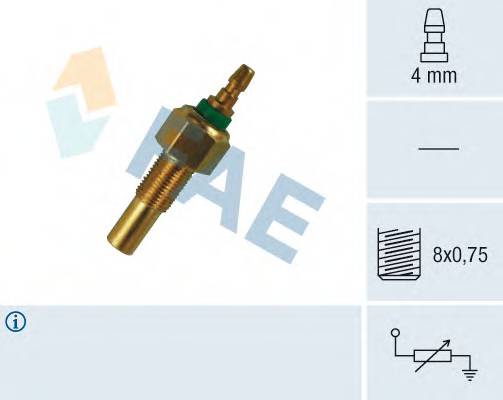 FAE 32170 Датчик, температура охолоджувальної