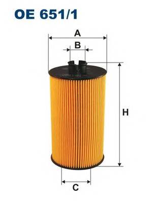 FILTRON OE651/1 Масляный фильтр