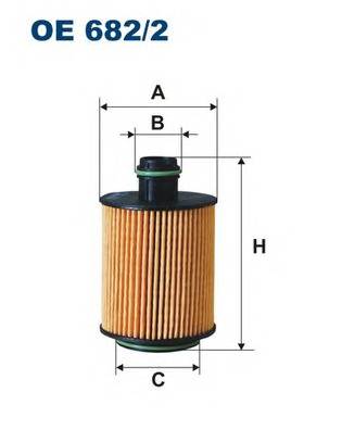 FILTRON OE682/2 Масляный фильтр