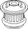 TOPRAN 103 657 Подвеска, ступенчатая коробка