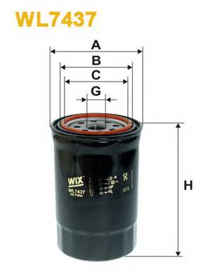 WIX FILTERS WL7437 Масляный фильтр