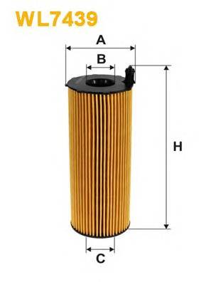 WIX FILTERS WL7439 Масляный фильтр