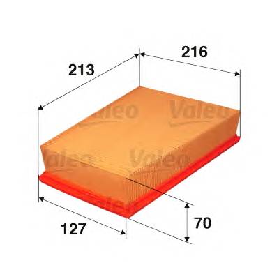 VALEO 585024 Повітряний фільтр