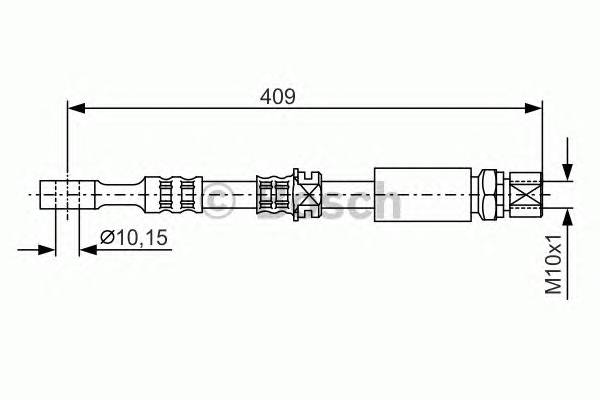 BOSCH 1 987 476 644 Тормозной шланг