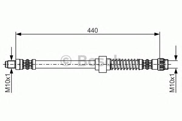 BOSCH 1 987 476 651 Тормозной шланг