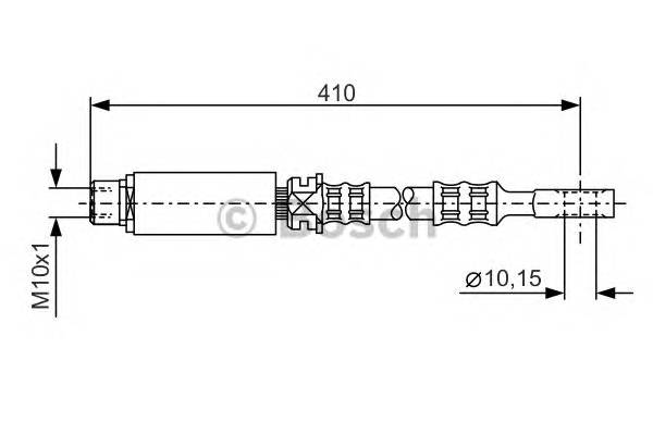 BOSCH 1 987 476 805 Гальмівний шланг