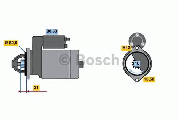 BOSCH 0 986 017 420 Стартер