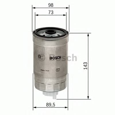 BOSCH 1 457 434 459 Топливный фильтр