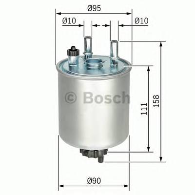 BOSCH F 026 402 082 Топливный фильтр