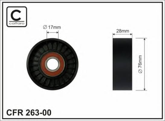 CAFFARO 26300 ROLKA NAPINACZA