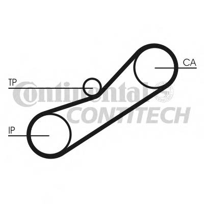 CONTITECH CT1042 Ремінь ГРМ