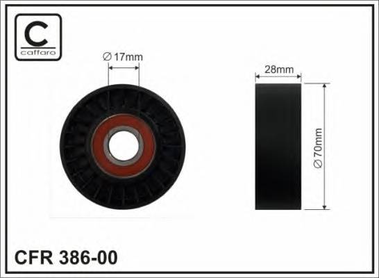 CAFFARO 38600 ROLKA NAPINACZA