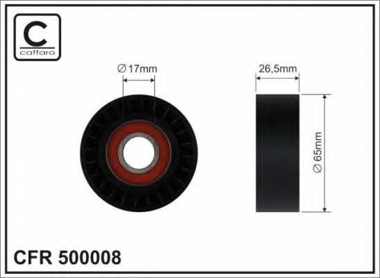 CAFFARO 500008 ROLKA NAPINACZA