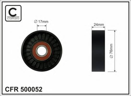 CAFFARO 500052 ROLKA NAPINACZA