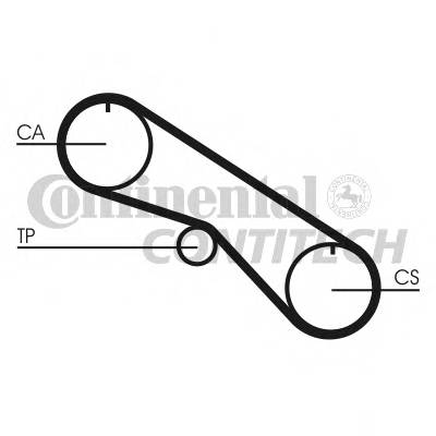 CONTITECH CT1082 Ремінь ГРМ