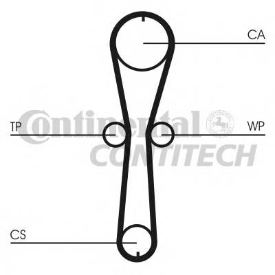 CONTITECH CT915K1 Комплект ремня ГРМ